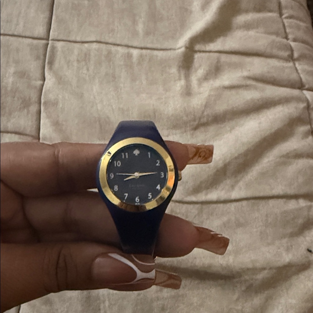 Kate Spade Navy and Gold Women's Watch